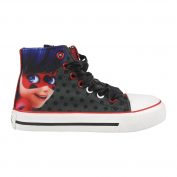 Visoke platnene poletne superge športni copati Ladybug Miraculous Pikapolona Visoke platnene poletne superge športni copati Ladybug Miraculous Pikapolona