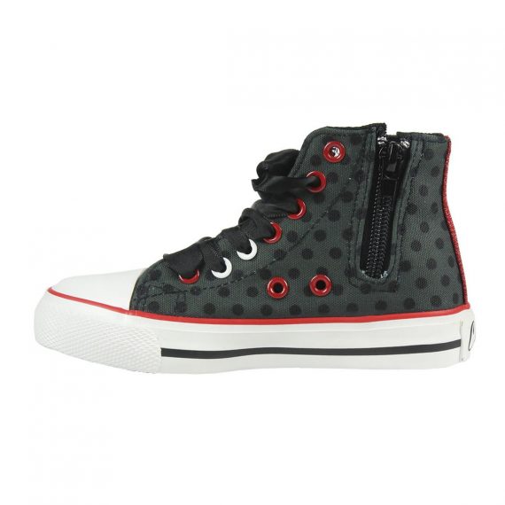Visoke platnene poletne superge športni copati Ladybug Miraculous Pikapolona3
