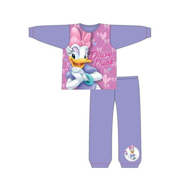 OtroškaPižamaZdolgimiRokaviKompletDaisyDuckDisneyJakicaVijoličnaZaDekliceDekletaPunce