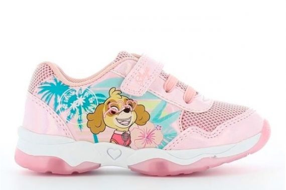 OtroškeRožnateSupergeTeniskeŠportniCopatiZlučkamiPawPatrolSkyeSilaTačkeNaPatruljiZaPunceDekliceDekleta2